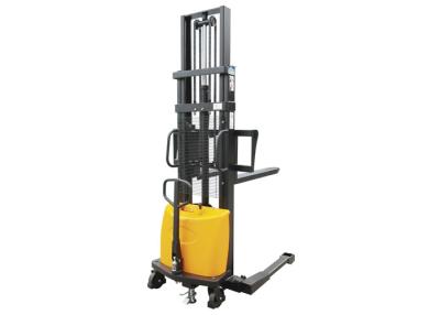 China 1000kg Powered Pallet Stacker , Adjustable Straddle Pallet Stacker Truck for sale