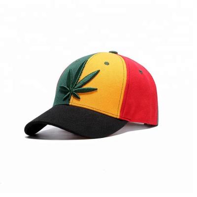 China High Quality Fashion Waterproof Baseball Cap 3D Embroidery 6 Panel Adjustable Size Hat for sale