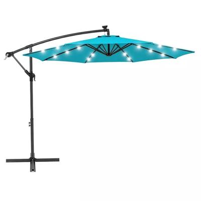 China Minimalist Customized Outdoor Umbrellas Parasols LED Umbrellas for sale