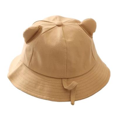 China Custom New Style Character Children Bucket Hats Baby Cartoon Cute Kids Summer Sun Hats Outdoor Sun Hats for sale