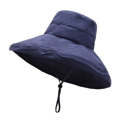 China Character One Side Cotton Fishing Custom Hat Custom Logo Bucket Hat Without String For Sale Outdoor Sportswear for sale