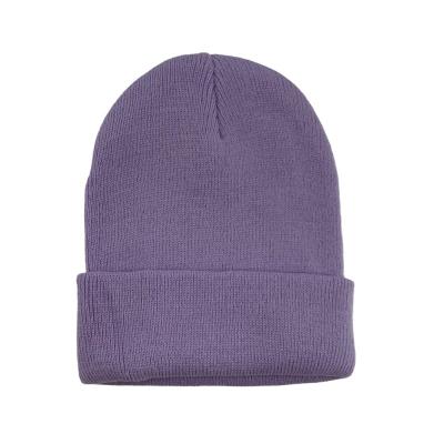 China Lovers COMMON light purple border pure warm cold autumn ski hat ski color intellectuality knitting skullcap for sale