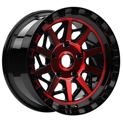 China 1 Piece Forged Wheels New design 17inch off-road wheels 5x130 POER Pajero H9 Everest alloy wheels for sale for sale