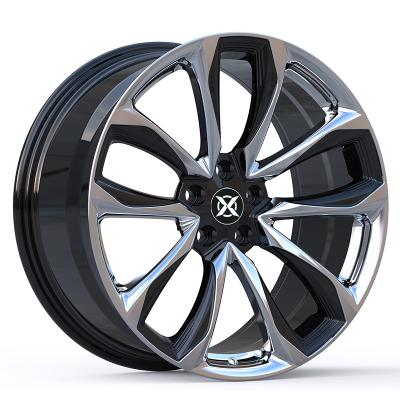 China Aluminum Gloss black polished aluminum passenger car rims alloy rim for Audi Q3 Q5 Q7 for sale