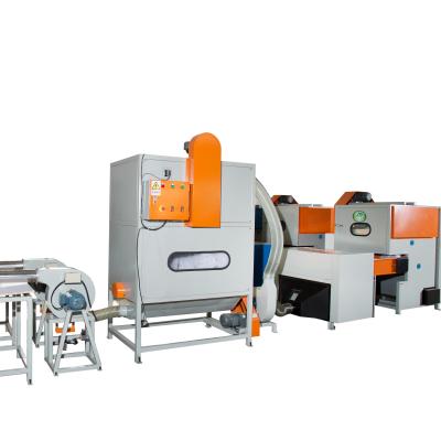 China Home Textile Polyester Fiber Carding Machine, Cushion Stuffing Filling Machine, Pillow Making Machine for sale