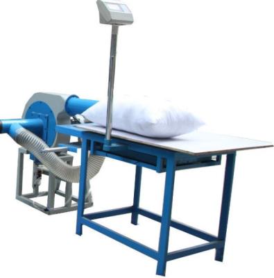 China Home textiles filling machine with scale table AV-905B for sale