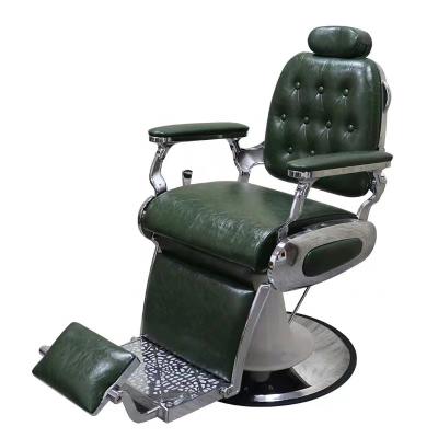 China Extended Hairdressing Barber Chairs For Sale Modern Barber Shop Hair Cutting Salon for sale