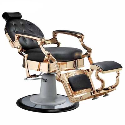 China Hydraulic Modern Barber Chairs Barber Recliner Salon Beauty Chair Modern Cabeleireiro Barber Shop Cadeira De Barber Chairs for sale