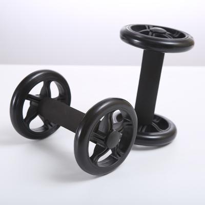 China bodybuilding 4 wheels ab wheel roller trainer fitness equipment ab exercise roller for sale