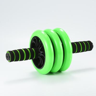 China Hot Selling High Quality Fitness Equipment Four Wheels Home Gym Body Building Stable Abdominal Roller for sale