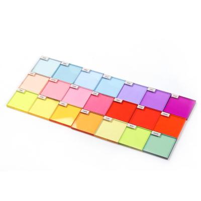 China Various Color A4 Acrylic Mirror Diffuser Custom Factory Price Thin Flexible Plastic Sheets With Design for sale