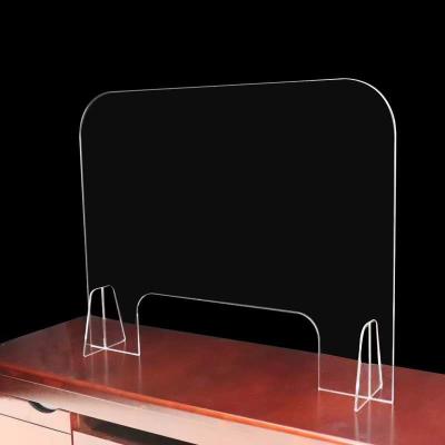 China Bank Simple Clear Plastic Restaurant Shingle Divider Sheet Divider Sheet Plastic Board for sale