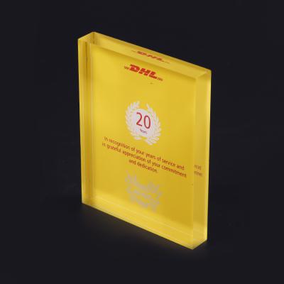 China custom clear plastic perspex solid cubes/clipboard display/stamp device sign holder brand logo display acrylic block for sale for sale