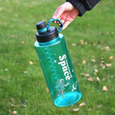 China Modern 1.5L Manufacturers Supply Travel Portable Water Bottle Plastic Sports Cup Large Capacity for sale