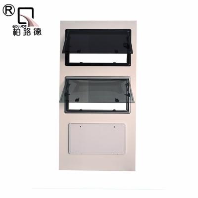 China Customizable High Quality Aluminum Alloy Caravan Insulated Window for sale