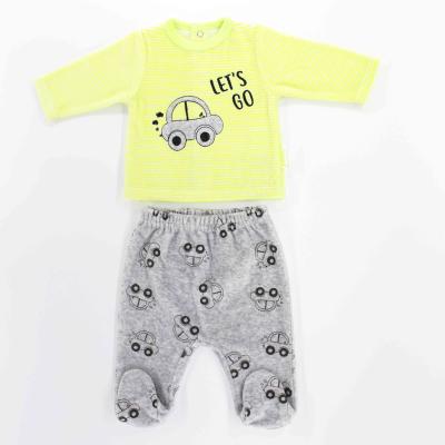 China 2021 2 Piece Baby Clothes And Pants Set Anti-Shrink Spring Drop Fashion Baby Newborn Infant Clothes for sale