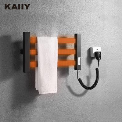 China Factory Electric Heated Towel Rail Heater Kaiiy Towel Warmer Towel Rack For Bathroom Hotel CE Certificated for sale