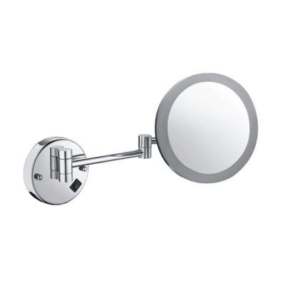 China Wall Mounted Mirror Led Makeup Mirror Mount Magnify Wall Makeup Mirror for sale