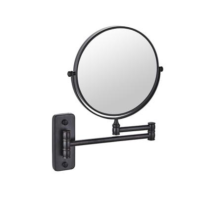 China Wall Mounted Mirror Makeup Mirror Skymoving Wall Mount Around Makeup Magnify Mirror for sale