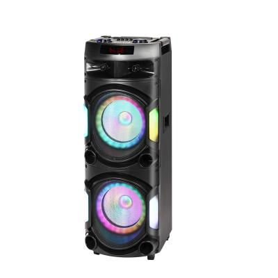 China Dual Private Design 10 Inch Home LED Speaker System Light Speaker Amplifier Wireless for sale