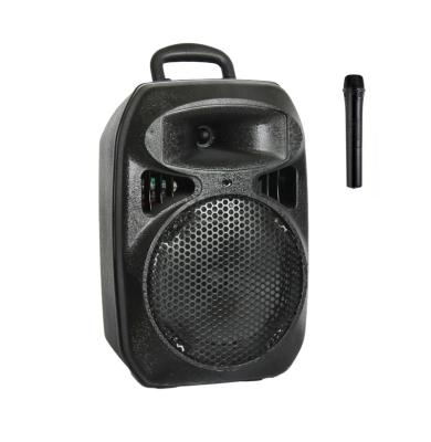 China 8 Inch Small Wireless Microphone Cheap Speaker Wireless Speaker In Guangzhou for sale