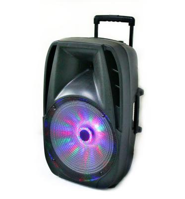 China Bestselling 15 Inch Wireless DJ Cart PA Speaker Box for sale