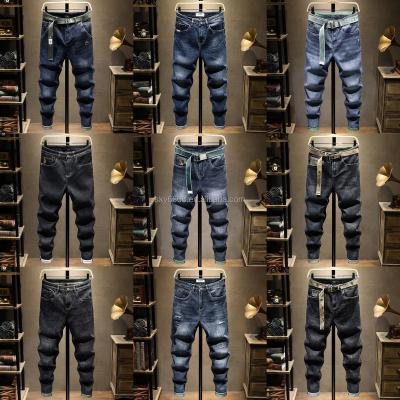 China High Quality Rock Breathable Men's Fashionable Jeans Retros With Design Urban Stretch Large Size Men's Jeans for sale