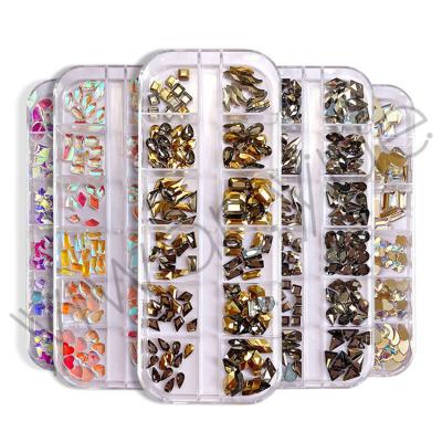 China Decorate Nail MILAN High Quality Glass Iron On Rhinestone Crystal Washable glue Back Bulk Hotfix Rhinestones for sale