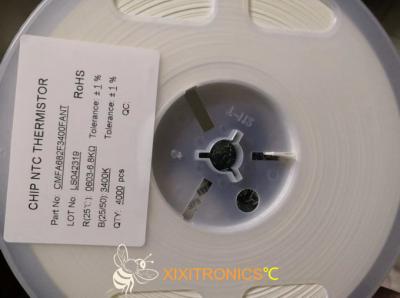 China Chip Style NTC Thermistor SMD 0603 6.8K 3400K Smd Ntc Thermistor for sale