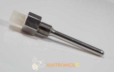 China Water Heater Boiler Temperature Probe Sensor  PT1000 Element  MFP-S Series for sale