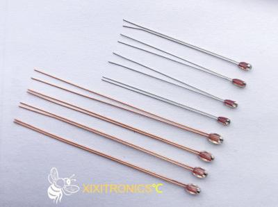 China Radial Glass Sealed NTC Thermistor MF57 Series for sale