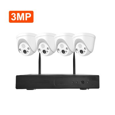 China 3MP Home Security Camera System Wifi Dome Camera Surveillance System for sale