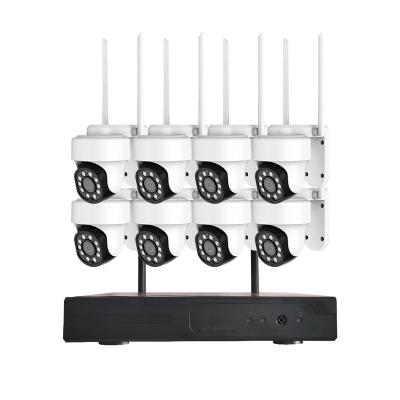 China Outdoor Waterproof Wireless Camera System Cctv Wifi System Surveillance Security Wifi IP Camera NVR Kit for sale