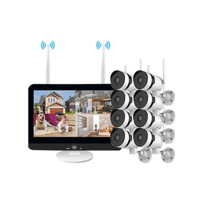 China All in One 8 Channel Wifi Nvr Kit 3MP 5MP Ptz Cctv Security Camera Surveillance System for sale