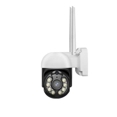 China Tuya Color Night Vision Outdoor Wifi Camera Wireless IP Cctv Security Camera for sale