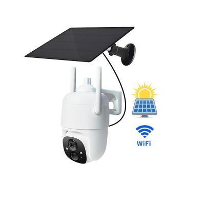 China 1080P 8800mAh Batteries Solar Powered Security Camera Outdoor cctv solar camera for sale