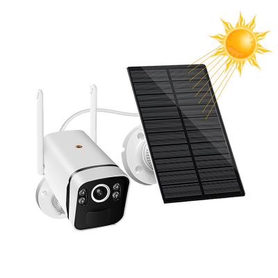 China 3MP Outdoor Battery Solar Wifi Surveillance Camera Wireless Solar Cctv Camera for sale