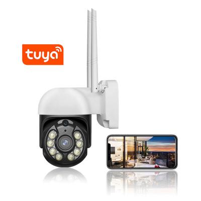 中国 1080P HD Color Night Vision Dome Ip Wifi Camera Smart Outdoor Wireless Security Camera 販売のため