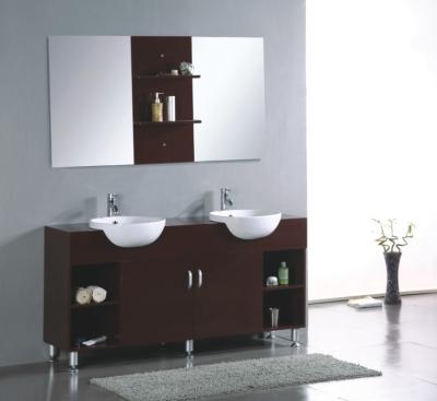 China modern bathroom cabinet teak for sale