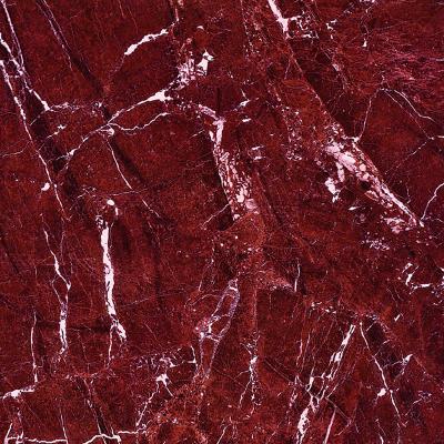 China Wholesale Rustic Tiles 800*800 Red Marble Look Tile China Rosso Levanto Polished Glazed Tile Porcelain Tile For Hotel Lobby for sale