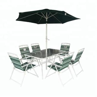 China 8-PCS Modern Outdoor Dining Set for sale