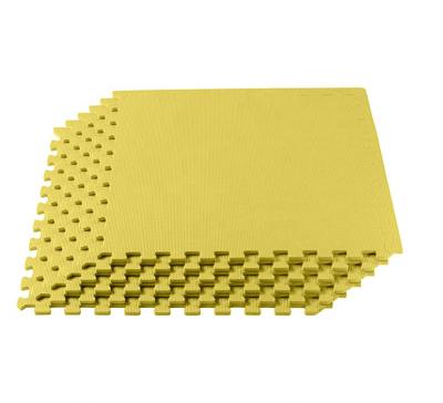 China PVC Exercise Floor Mat with EVA Foam, Anti-fatigue for Home or Gym, 24 in X 24 in for sale