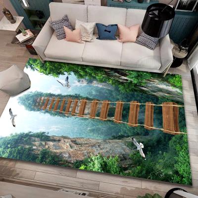 China 2020 Modern New Product Tapete Sala Carpets And Rugs For Sale Living Room Digital Printed 3d Blanket Carpet for sale