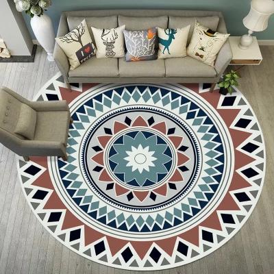 China Modern Machine Washable Durable Bedroom Carpet Floral Pattern Home Decoration Rug Blankets Modern Living Room for sale