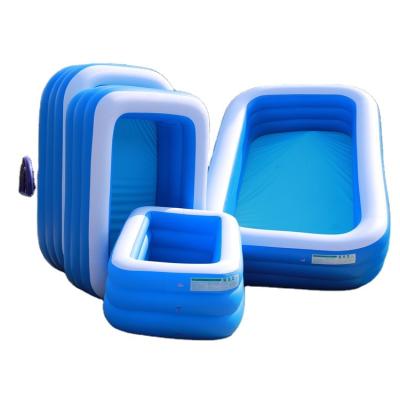 China 1.5M .1.8 M. 2.1M 2.6M 3.8M Inflatable Swimming Pool Thickened Family Outdoor Inflatable Swimming Pools Sales For Adults Kids 1.5m& 1.05m& 50cm for sale