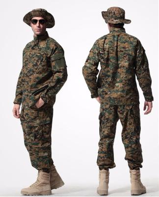 China Xinxing Military Uniform TC 6535 Polyester Cotton Camouflage Breathable ACU Uniform for sale