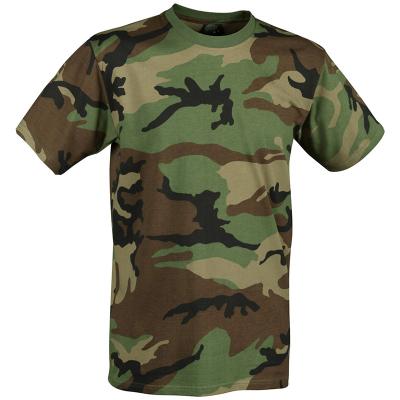 China Camouflage Anti-Pilling Combat Military T-Shirt Custom Digital Cotton T-Shirt for sale