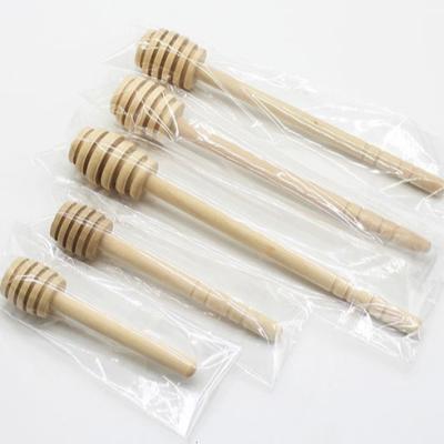 China Kitchen\Restaurant\Hotel Cart Factory Supplies Beech Honey Mixing Rod, Coffee Wooden Mixing Jam Dipper for sale