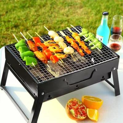 China Factory Outlet Household Folding Family Outdoor BBQ Portable Easily Assembled Barbecue Grills Charcoal BBQ Grills for sale