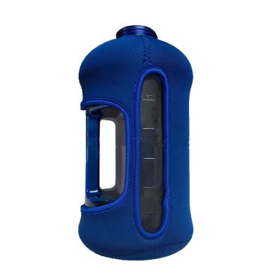 China PORTABLE Custom Gallon Jug Water Bottle Bag Holder Neoprene Sleeve Carrier for sale